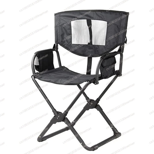 Outdoor Heavy Duty Oversized Portable Folding Beach Fishing Director Camping Chair