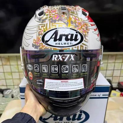RX-7X RX7X Full Face Motorcycle Helmet, For Road Motorcycles And Racing Karts Protection Helmet Tsubasa,Capacete