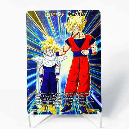 Dragon Ball Super Masters Secret Special God Rare Gogeta Goku Frieza Vegeta Gohan Proxy Collection Foil Texture Anime Game Cards