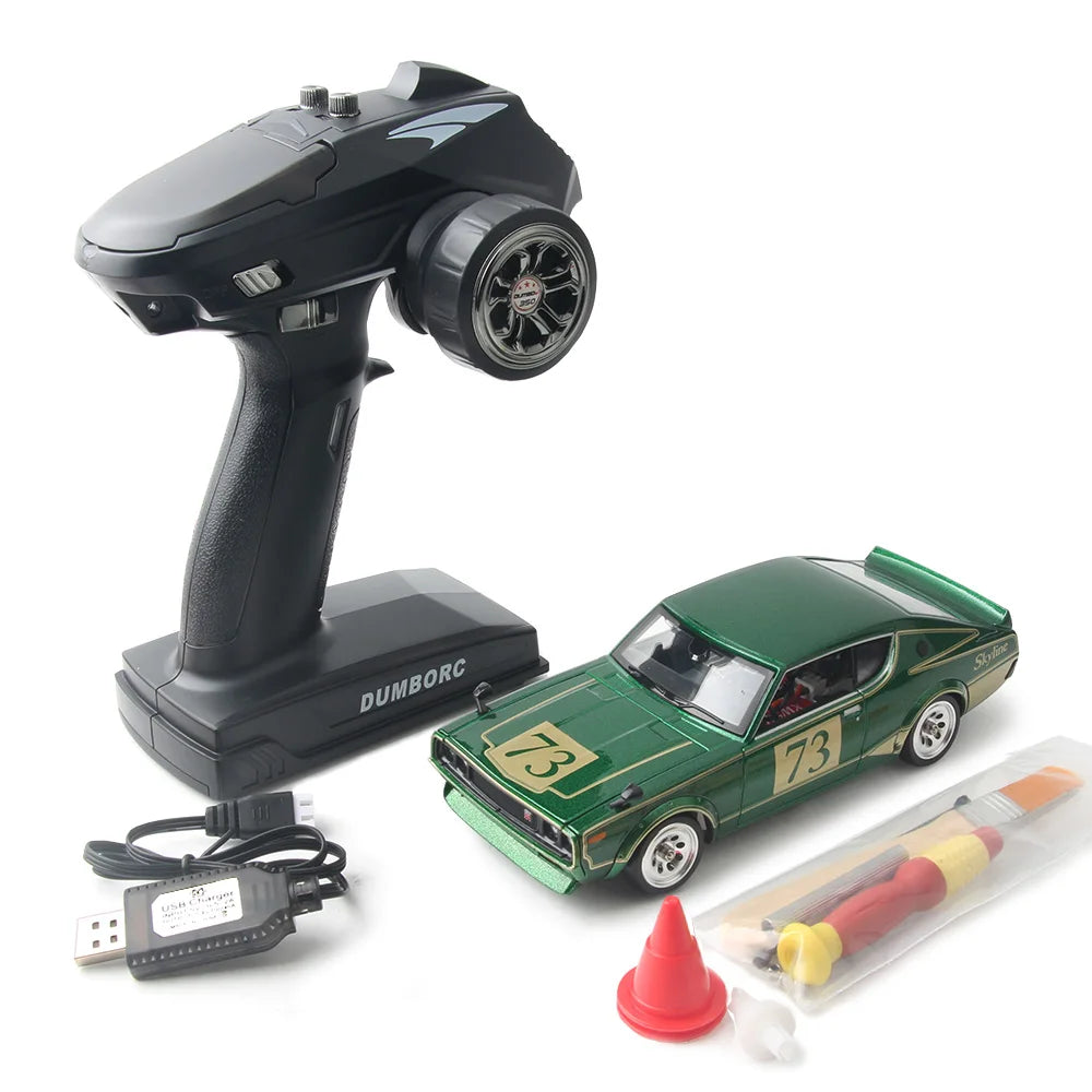 FATJAY RC Drift MINI-Q8 Supra 1/24 4AWD with Metal Shell Remote Control Model RC Racing Car Drifting car mosquito car