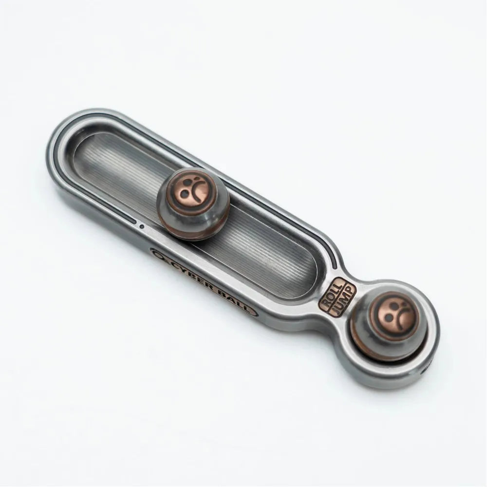 Metal Toys Dz Cyber Ball Bounce Push Slider Fidget Toy Bead Spinner New Original Design Elastic Limit Edc Gadgets Fidget Toys