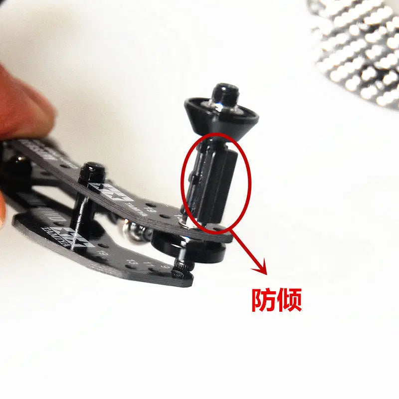 Mini 4WD Upgrade Parts BMAX Standard Frog Leg Double Layer Composite Hard Rear Wing For Tamiya Mini 4WD Modified Racing Parts
