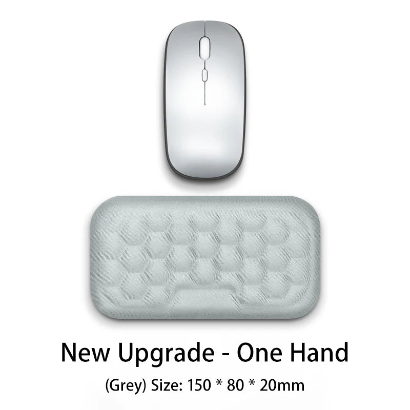 Keyboard Pad Set Memory Foam for Office Computer Laptop Easy Typing Pain Relief Keyboard Wrist Rest Mouse Pad Computer Mouse Pad