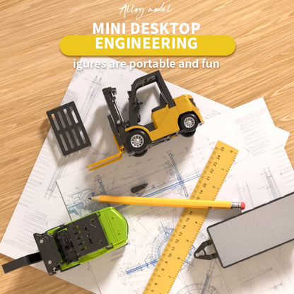 App Control / rc 1:64 Mini Remote Forklift, Alloy Variable Speed with Lighting and Sound Effects, Boy Gift