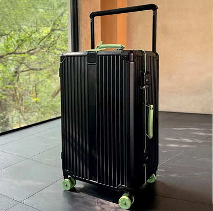 KLQDZMS Travel Luggage 24"26"28"30 Inch Women's Large Capacity Trolley Case 20 ”ABS+PC Boarding Case Men's Cabin Suitcase