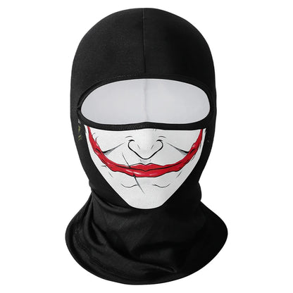 Cycling Mask Skull Quick-drying Sunscreen Balaclava Men's Motorcycle Elastic Helmet Lined Ghost Full Face Windproof Headgear