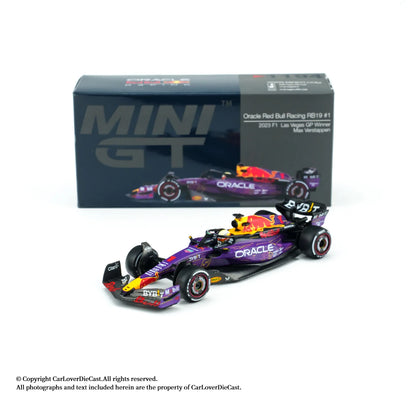 MINIGT 1:64 McLaren MP4/4 #12 Ayrton Senna Bugatti W16 Mistral Oracle Red Bull Racing RB19 #1 Alloy Diecast Car Model Collection