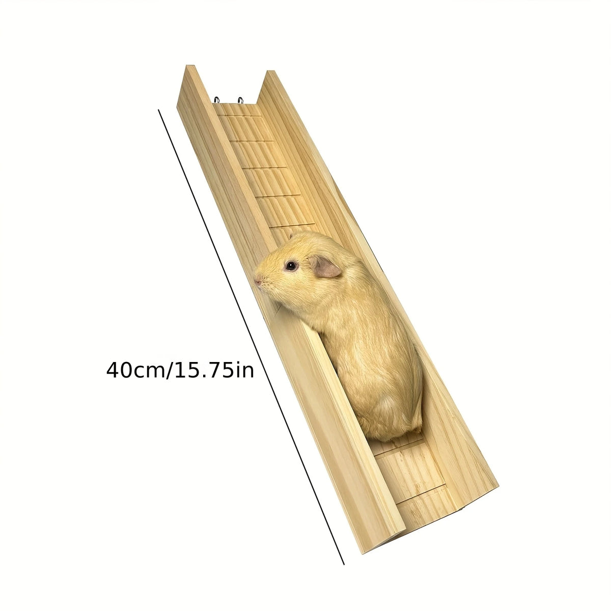 1 Piece of Accessory, Color and Style Shipped Randomly, Hamster Platform, Wooden Hamster Stairs, Golden Hamster Slide, Hamster Pet Toys, Landscaping Supplies