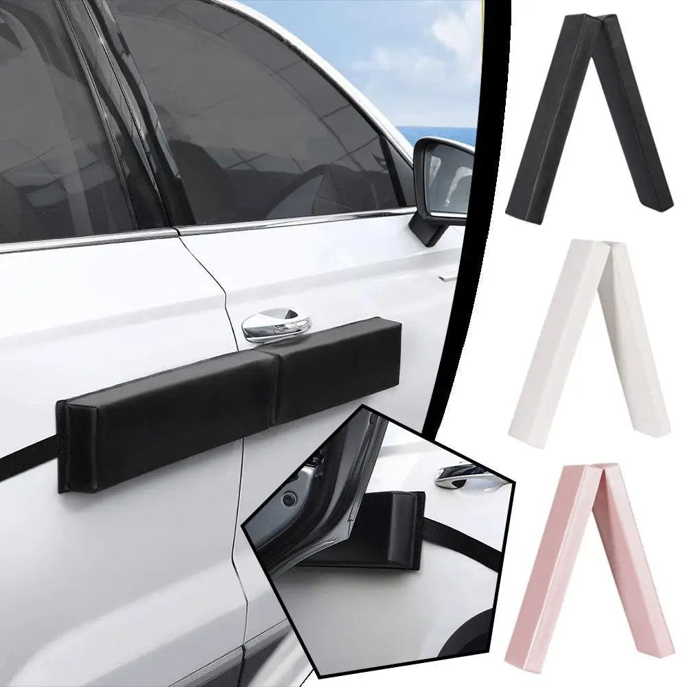 98x11x4CM Car Door Protector Magnetic Folding Connected Style Body Side Edge Guard Decorative Anti-scratch Protection Strips
