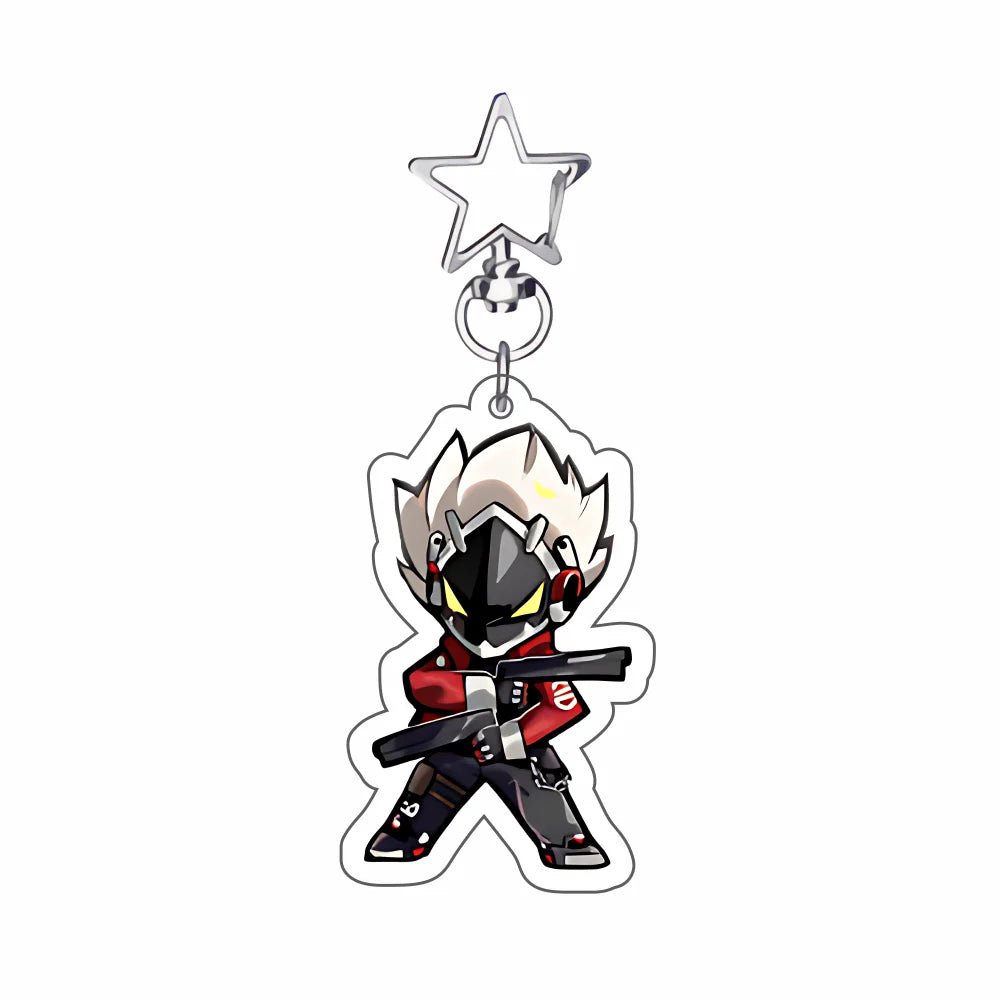New Hot Game Zenless Zone Zero Keychains Pendant Car Ellen Joe Seth Lowell Jane Doe Von Lycaon Nicole Fans cosplay Gifts