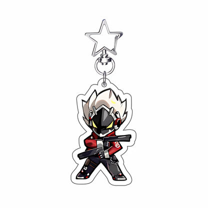 New Hot Game Zenless Zone Zero Keychains Pendant Car Ellen Joe Seth Lowell Jane Doe Von Lycaon Nicole Fans cosplay Gifts