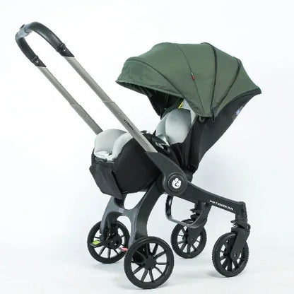 New Baby Stroller 4in1 Multi-function Car Seat Four-wheel Stroller Folded Baby Carries Baby Stroller 3 in 1 Portable
