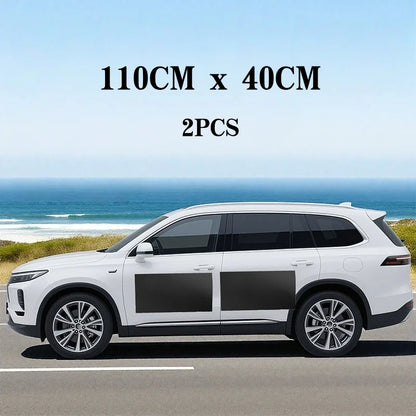 Adhesive-Free/Magnetic Car Body Anti-Scratch Protector Black Auto Door Side Edge Guard Decorative Protection Pad Stickers