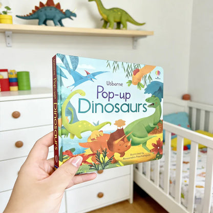 Pop-Up 3D Lift-the-Flap Book, English Picture Book for Toddlers, Early Educational Storybook,Bedtime reading materials