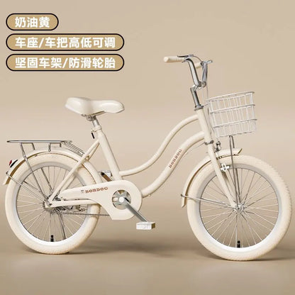 Children's bicycle new princess bike for girls 20-22-24 inch pedal bike for primary and secondary school students