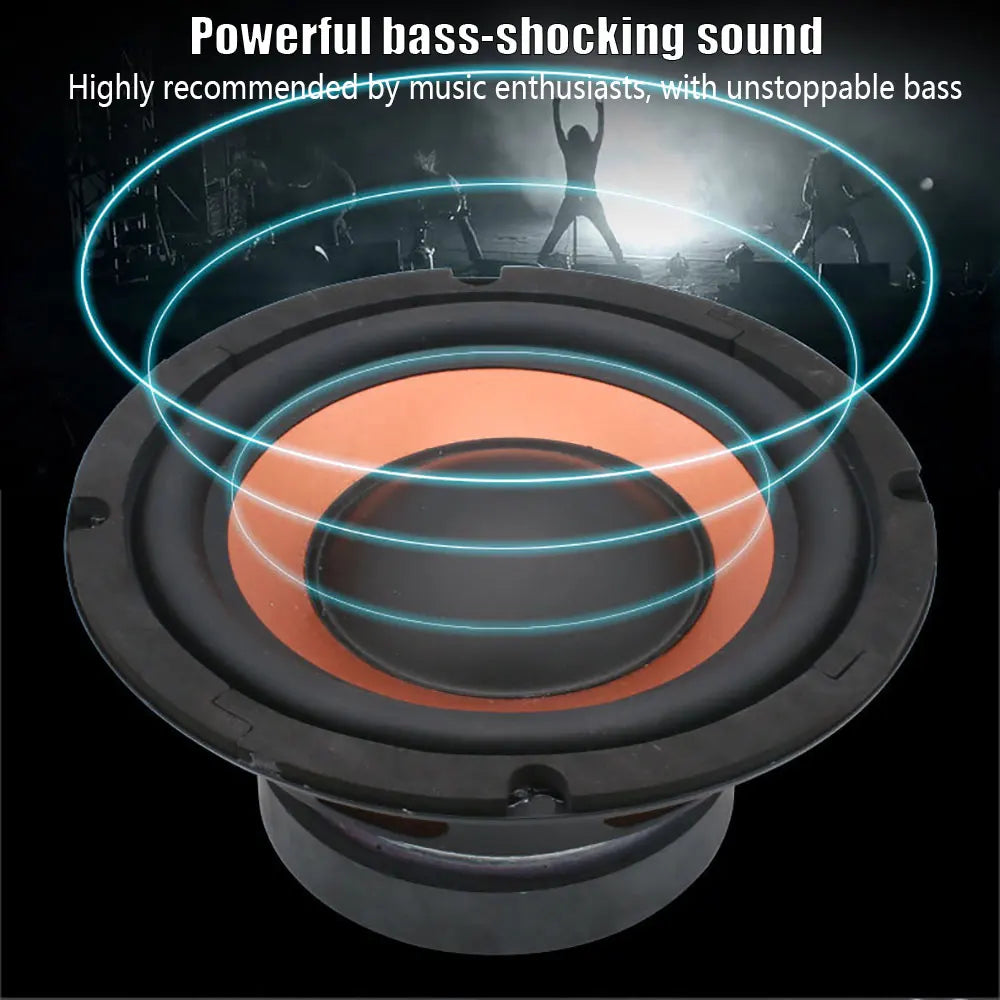 1 Pc Car Bass Woofer Speaker 6.5/8/10 Inch High Powered Subwoofer with 350W/600W/850W Max Power 4 Ohm for Car Stereo Refit