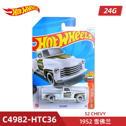 Original Mattel Hot Wheels Car Toys 1/64 Diecast C4982 2024G Volkswagen T2 Pickup Hirohata Merc Vehicle Model Toy for Boys Gift