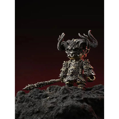 Original Logo 2026 Black Myth: Monkey King People Of Destiny Gold Armor Version Removable Magnetic Attachment Figurine Ornaments