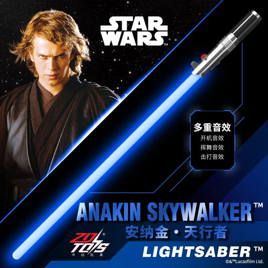 ZD Toys Force Awakens Lightsaber Replica Star Wars Glowing Sound Making Cosplay Prop Collectible Birthday Present For Collectors