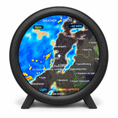 BIG 2.1" ADS-B Desktop Live Flight Tracker, Real-Time Aircraft Tracking Decoration