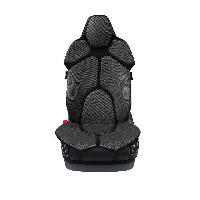 For MINI Cooper 2014-2026 Breathable Mesh Car Seat Cushion Ergonomic Lumbar Support Anti-Slip Auto Seat Protector Pad