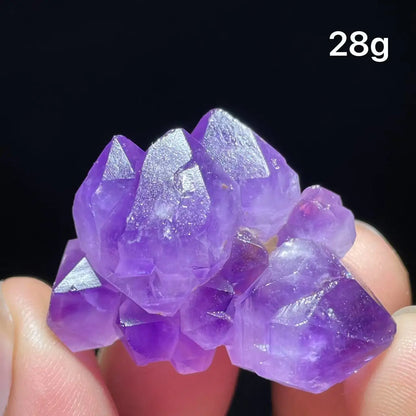 100% Natural Amethyst Flower Clusters, Raw Stones, Mineral Specimens from Madagascar