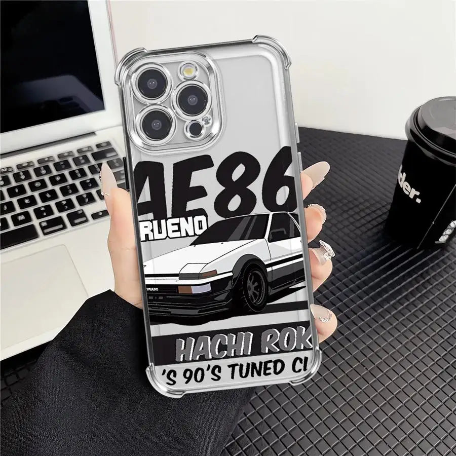Phone Cover Case for Apple iPhone 17 Pro Max 15 12 Plus 14 Air 11 13 16e 16 Pro Anime I-Initial D