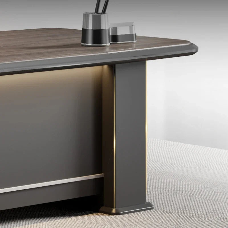 Luxury Executive Office Desks Manager Drawers Table Storage Computer Desks Home Bedroom Mesas De Escritorio Office Furniture
