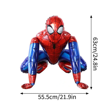 Hot Anime Figure Balloons Spiders Birthday Party Decoration Large Foil Ballons Halloween Cosplay Accessoreis Home Decor