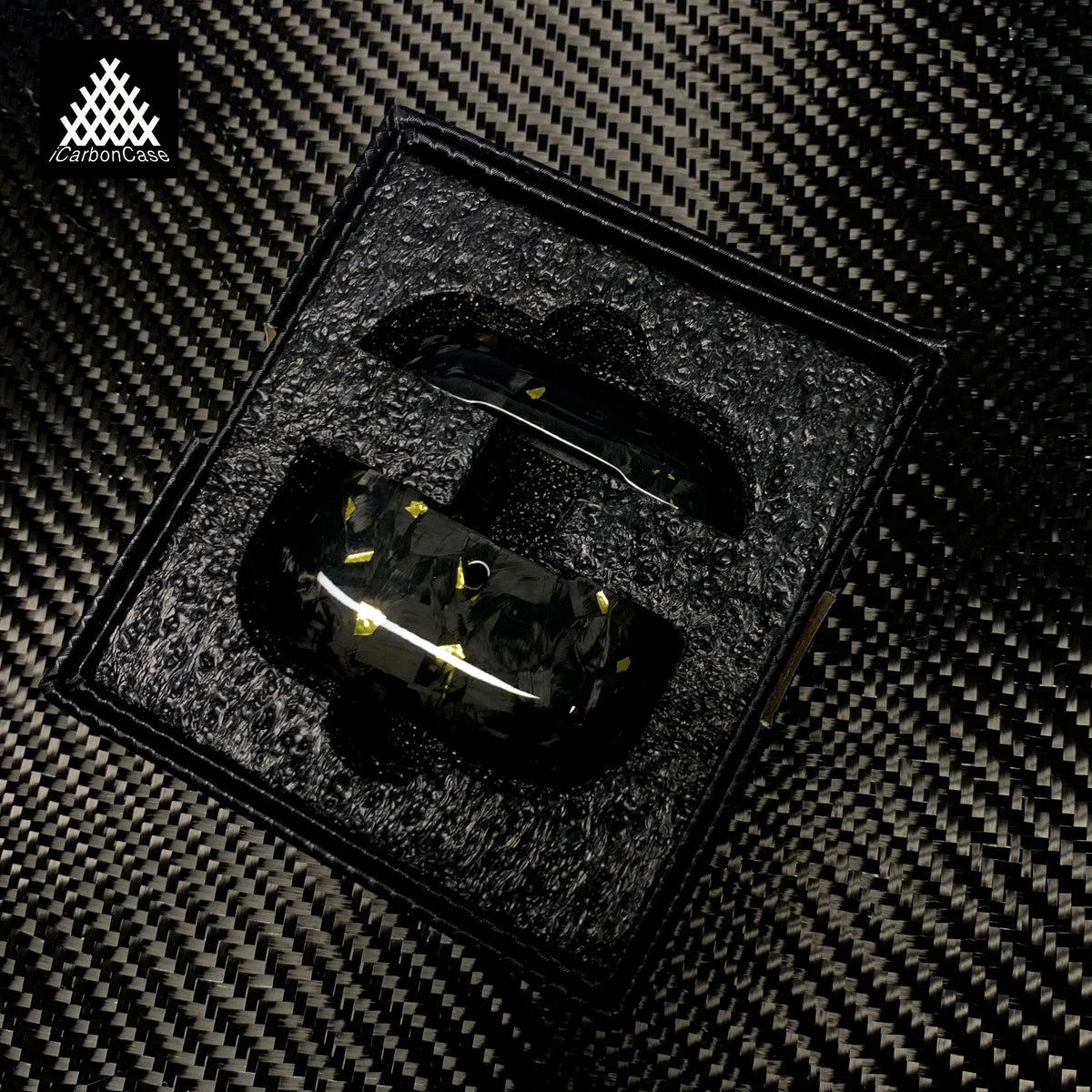 For Apple AirPods Pro 3 2 1 Generation/ AirPods 4 Real Forged Carbon Fiber Case Wireless Headphone Super Light Protective Case