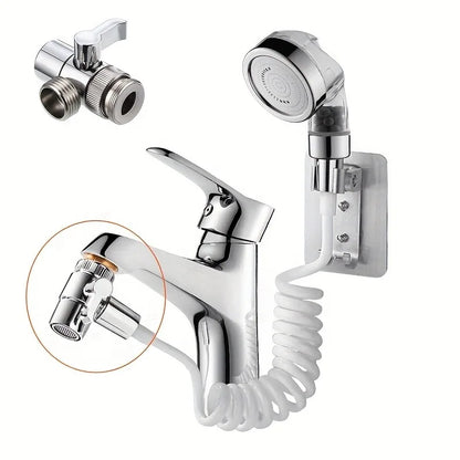 Universal  Faucet Switch Adapter Kitchen Sink Splitter Diverter Valve Water Tap Connector For Toilet Bidet Shower Bathroom