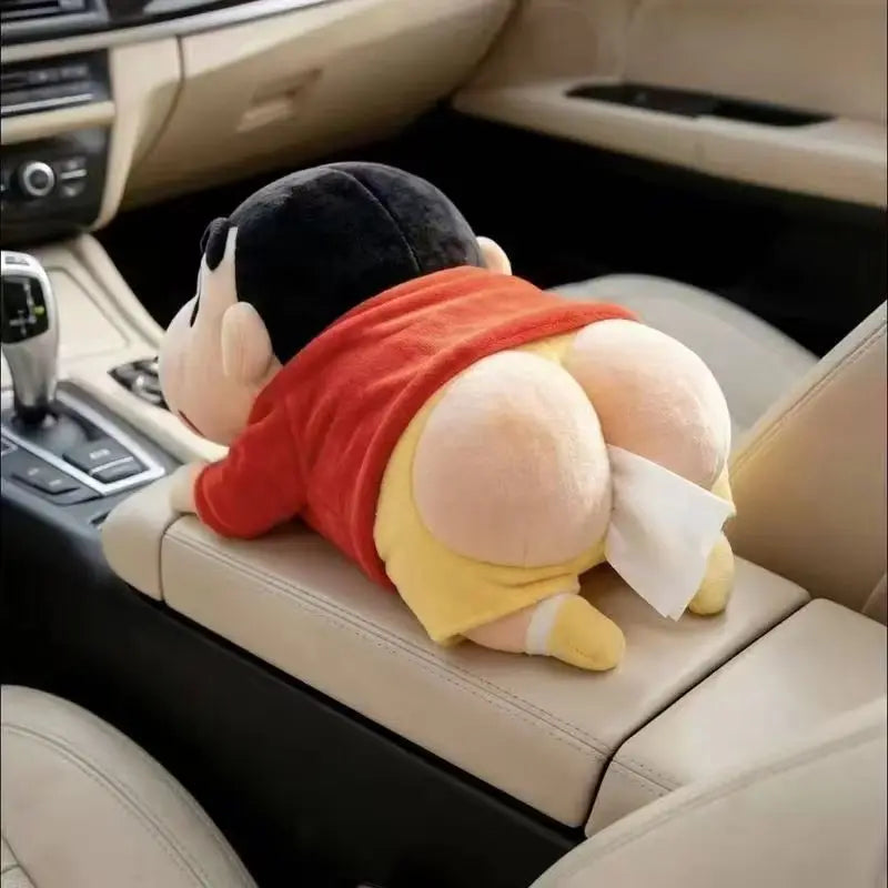 New Stock Xiao Xin Anime Merchandise Hip Tissue Drawer Box Creative High-Value And Fun Ornaments A Novel Surprise Gift