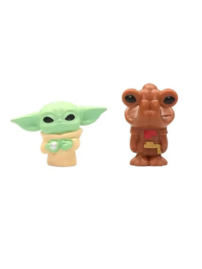 14pcs/16pcs/ set Star Wars Mandalorian Cute 4cm Figure Toys