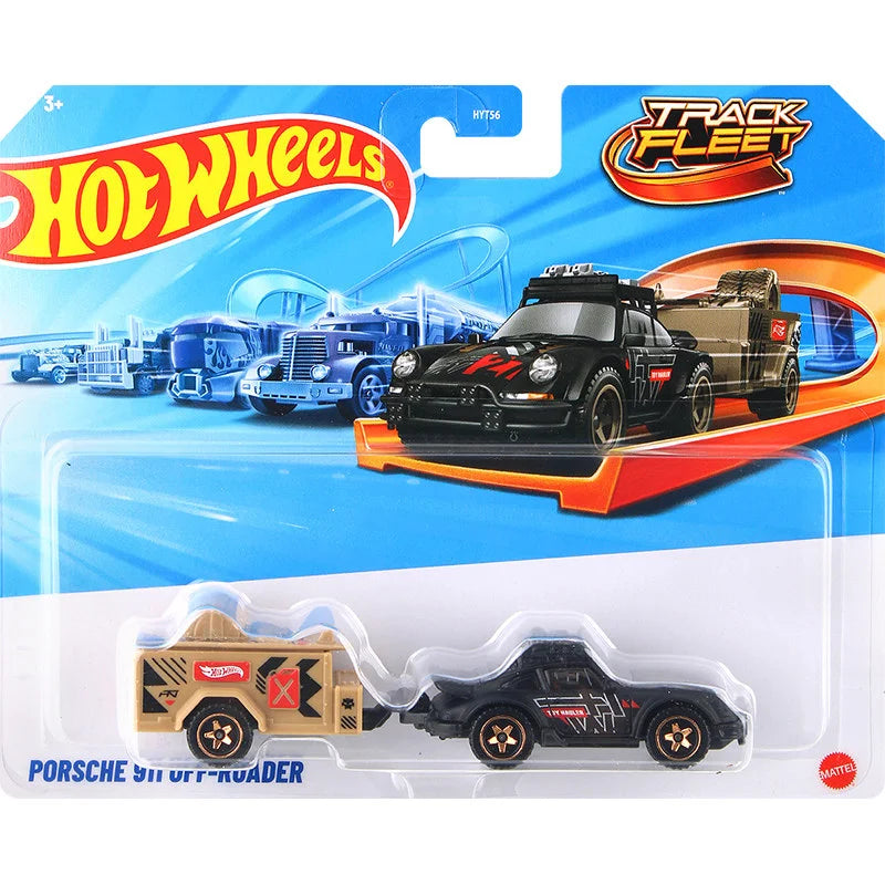 New Hot Wheels Transformers HYT56 Transformerstrack Fleet Optimus Prime Ultra Magnus Volvo 240 Drift 1/64diecast Car Model Toys