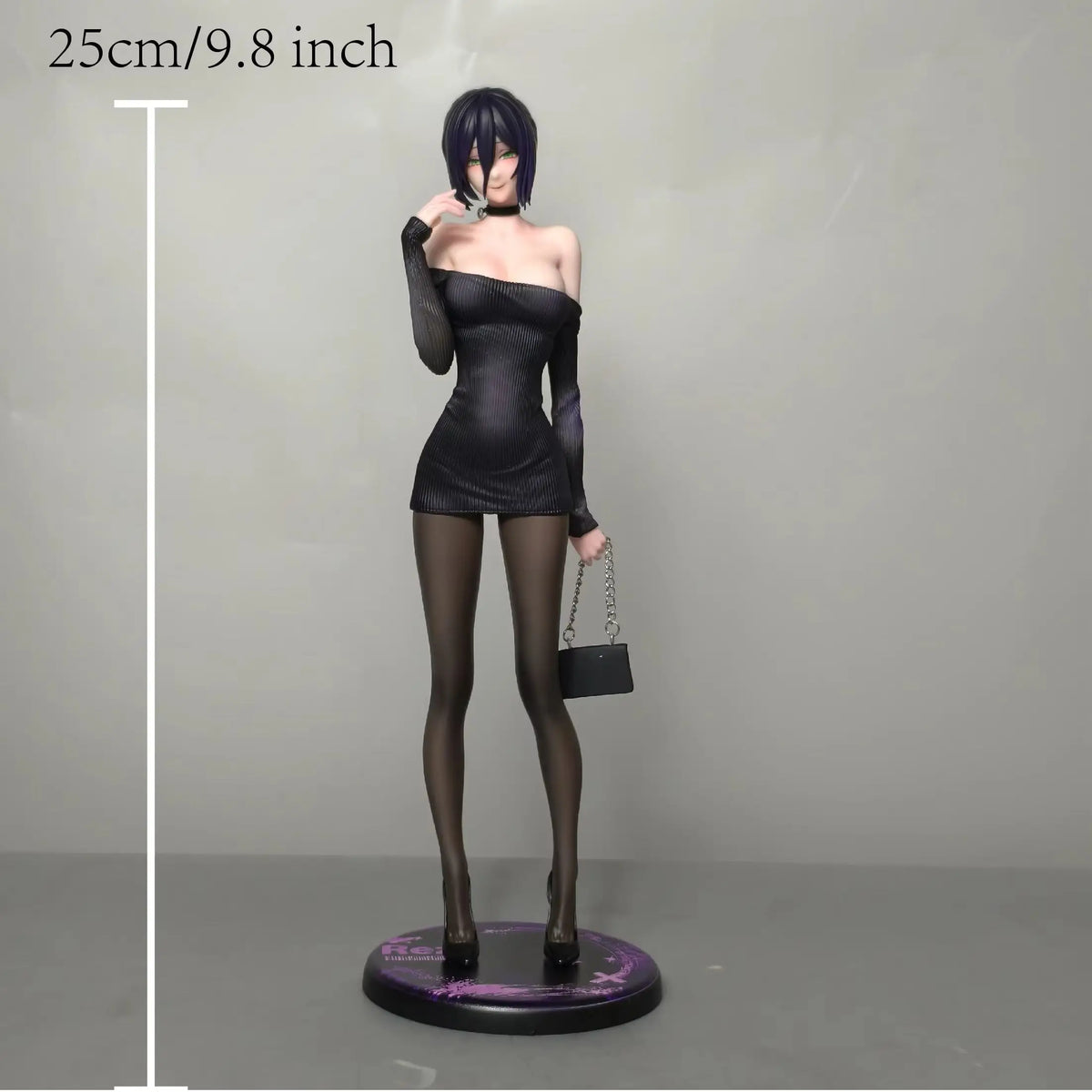 25cm 9.8 inch Anime Chainsaw Man Reze Action Figures Pvc Statue Desktop Ornamen Collection Statue Model Decoration Toys Gifts