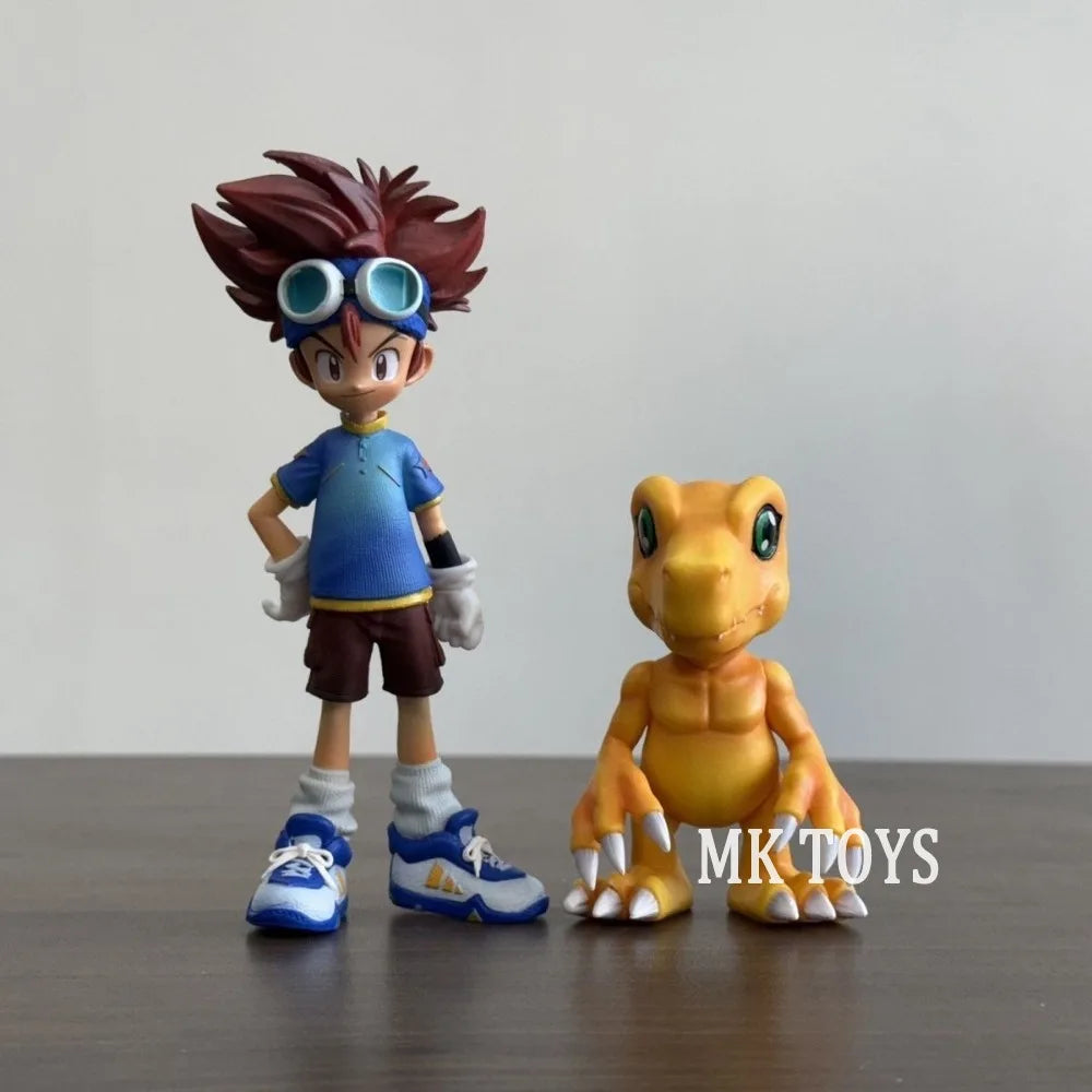 Anime Digimon Adventure Figures Eight Main Characters Action Figures Pvc Collection Model Toys for Children Gifts 5-16cm