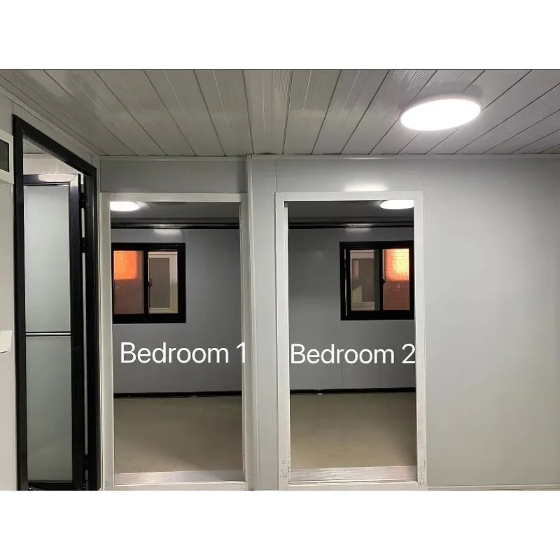 Luxury Prefabricated Modular Homes 2 Bedroom Kitchen Mobile Home Space Capsule House White House for Parks Hotels