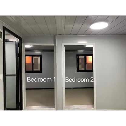 Luxury Prefabricated Modular Homes 2 Bedroom Kitchen Mobile Home Space Capsule House White House for Parks Hotels