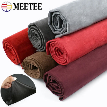 20x30cm 50*143cm Meetee Suede Fabric Self-adhesive Adhesive Cloth for Car Interior Modification Door Panel Workbench DIY Supply