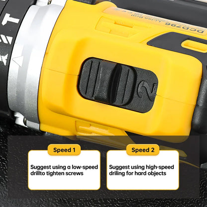 Dewalt DCD796 Wireless Brushless Impact Drill Power Tool 20V Battery Lightweight LED Light Electric Drilling Tool