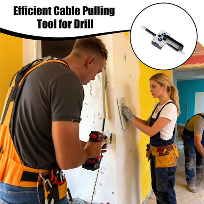 Wire Puller Heavy-duty Handheld Wiring Tools 8mm Wire Tugger For Electrician For Pipe Narrow Spaces Wall Underground Data Center