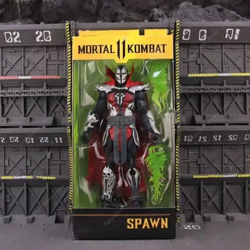 【In Stock】Mortal Kombat Spawn Sub Zero Scorpion Kitana Liu Kang 7 Inch 17cm Articulated Action Figure Collectible Game Model Toy