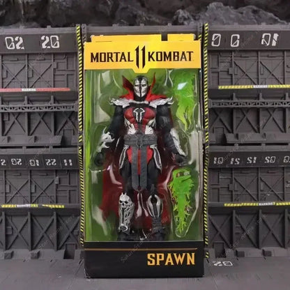 【In Stock】Mortal Kombat Spawn Sub Zero Scorpion Kitana Liu Kang 7 Inch 17cm Articulated Action Figure Collectible Game Model Toy