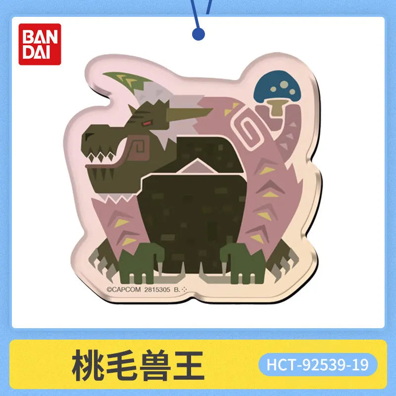 In Stock New Monster Hunter Refrigerator Magnet Fridge Decoration Collectible Creative Model Toys Anime Periphery Friend Gift