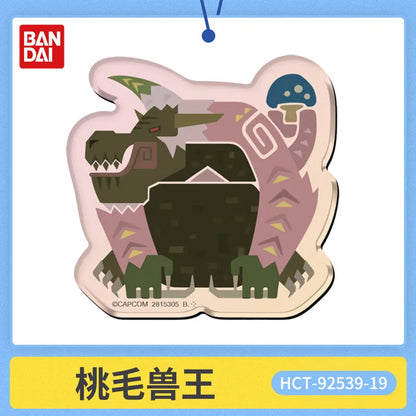 In Stock New Monster Hunter Refrigerator Magnet Fridge Decoration Collectible Creative Model Toys Anime Periphery Friend Gift