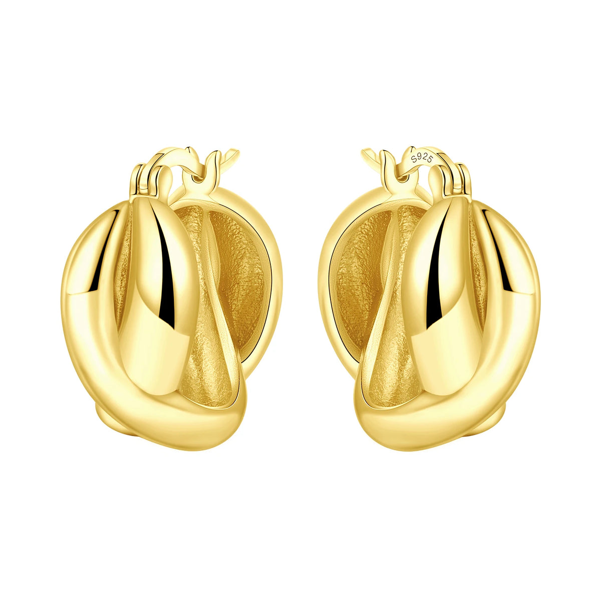 Original 925 Sterling Silver Planet Starlight Earrings Fashion 18K Gold Hoop Earring for Women Piercing Jewelry Aretes Gifts
