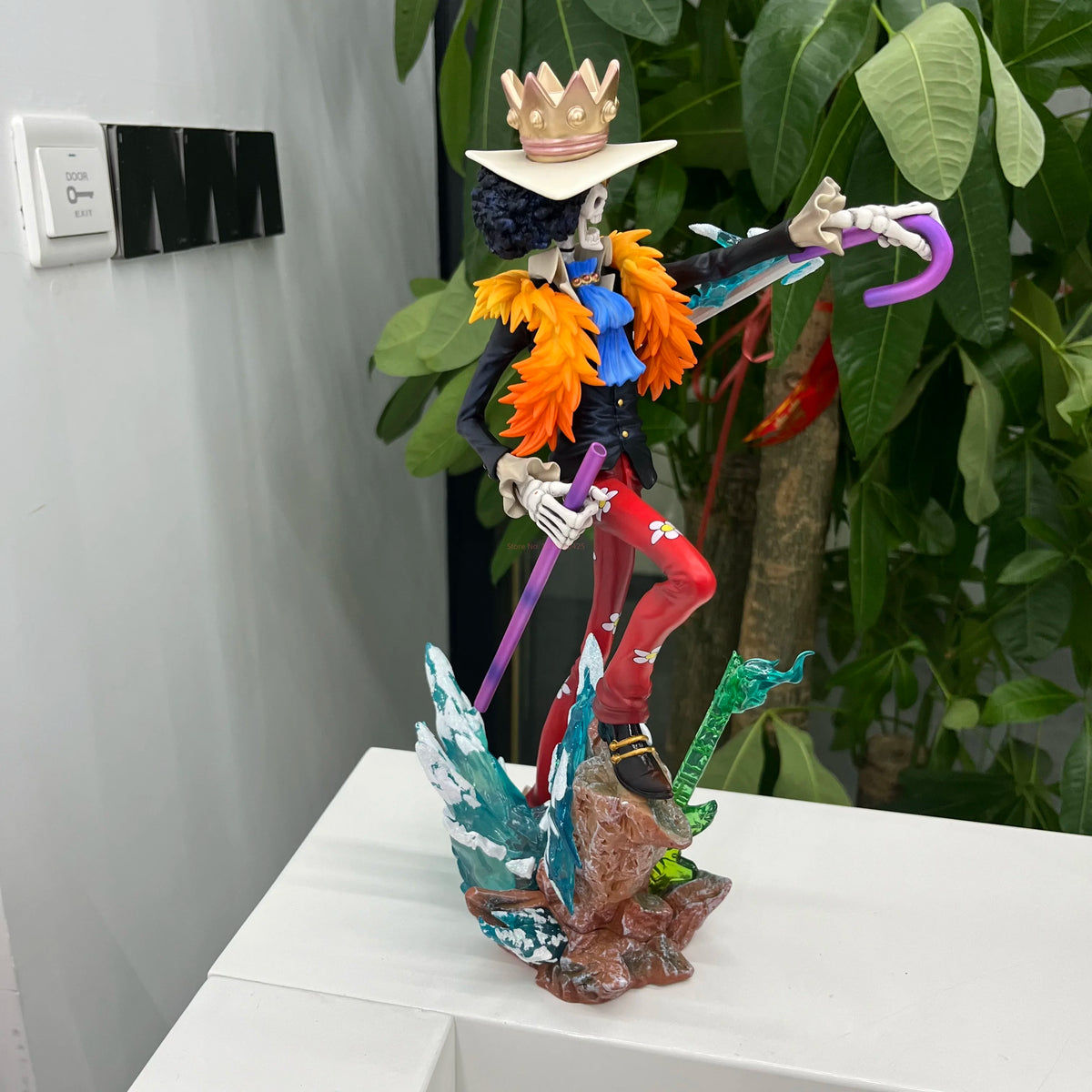ONE PIECE Figures Brook King of Souls Musician Action Figure Two Years Later Meteor Burukku Anime Figurine Pvc Model Statue Toy