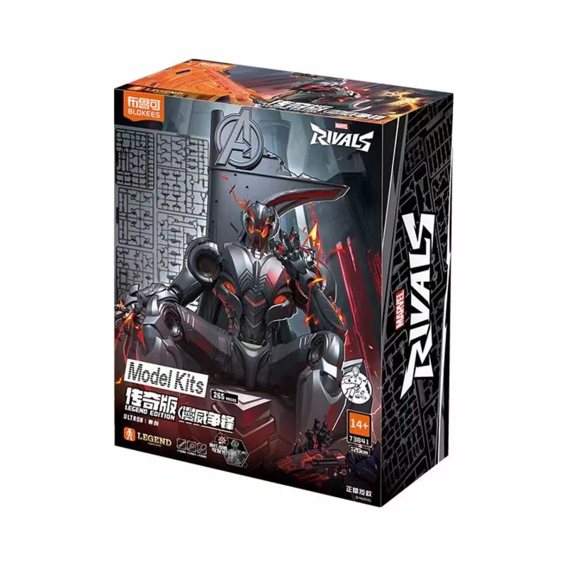In Stock New Blokees Ultron Marvel Rivals Legend Model Kit Figure Anime Action Figure Assembly Model Kit Robot Gifts Toys