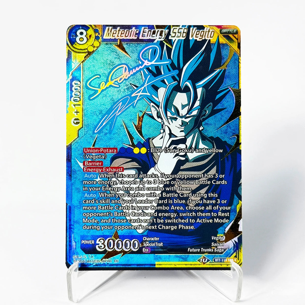 Dragon Ball Super Masters Secret Special God Rare Gogeta Goku Frieza Vegeta Gohan Proxy Collection Foil Texture Anime Game Cards