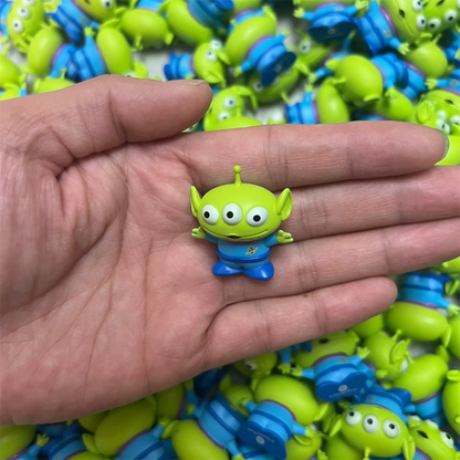 Disney original 100th Mini Figureines Bottle Toy  Princess Series Villain Series Figurine Toy Model For Kids Gifts